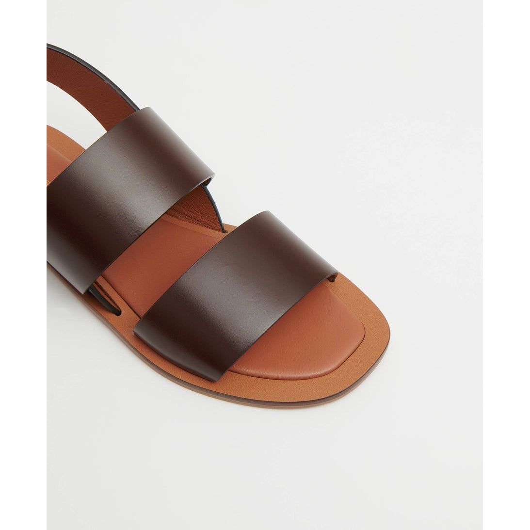 Double Strap Sandal Chocolate - Primm'sDouble Strap Sandal ChocolateMansur Gavriel