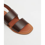 Double Strap Sandal Chocolate - Primm'sDouble Strap Sandal ChocolateMansur Gavriel