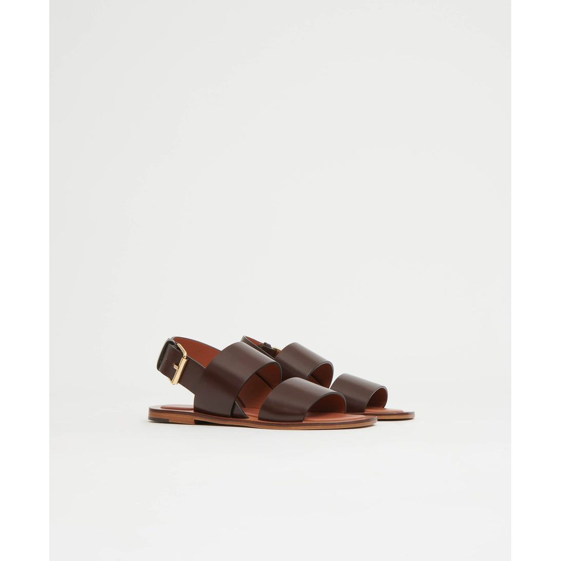 Double Strap Sandal Chocolate - Primm'sDouble Strap Sandal ChocolateMansur Gavriel