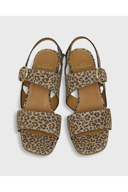 Double Strap Block Heel Mashburn
