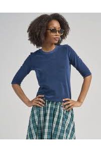 Corfu Elbow Sleeve Crew Suzie Kondi