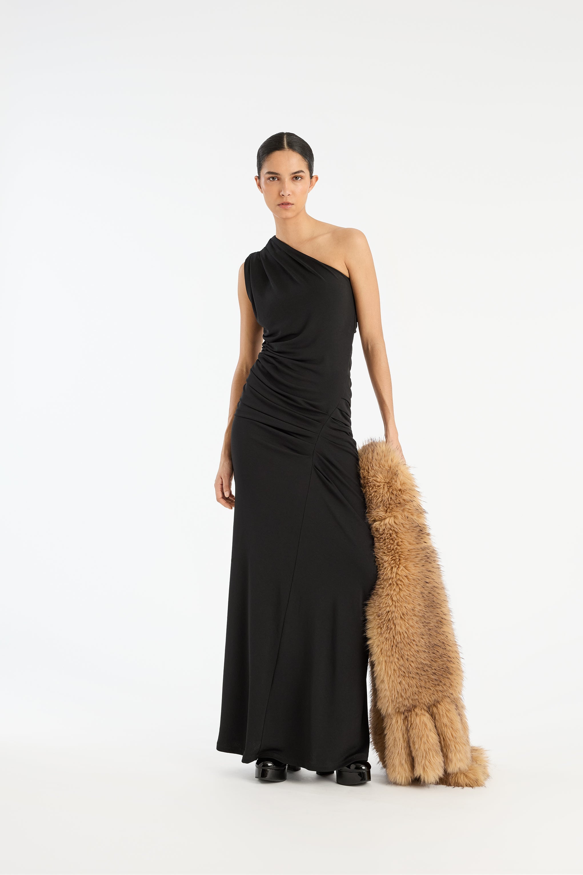 Draped One Shoulder Dress - Primm'sDraped One Shoulder DressROTATE Birger Christensen