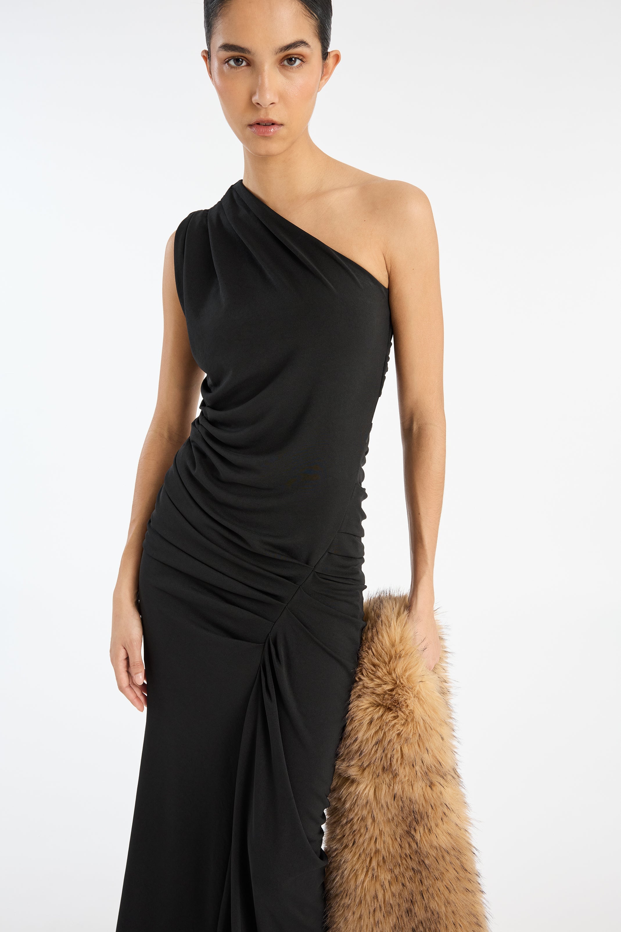 Draped One Shoulder Dress - Primm'sDraped One Shoulder DressROTATE Birger Christensen