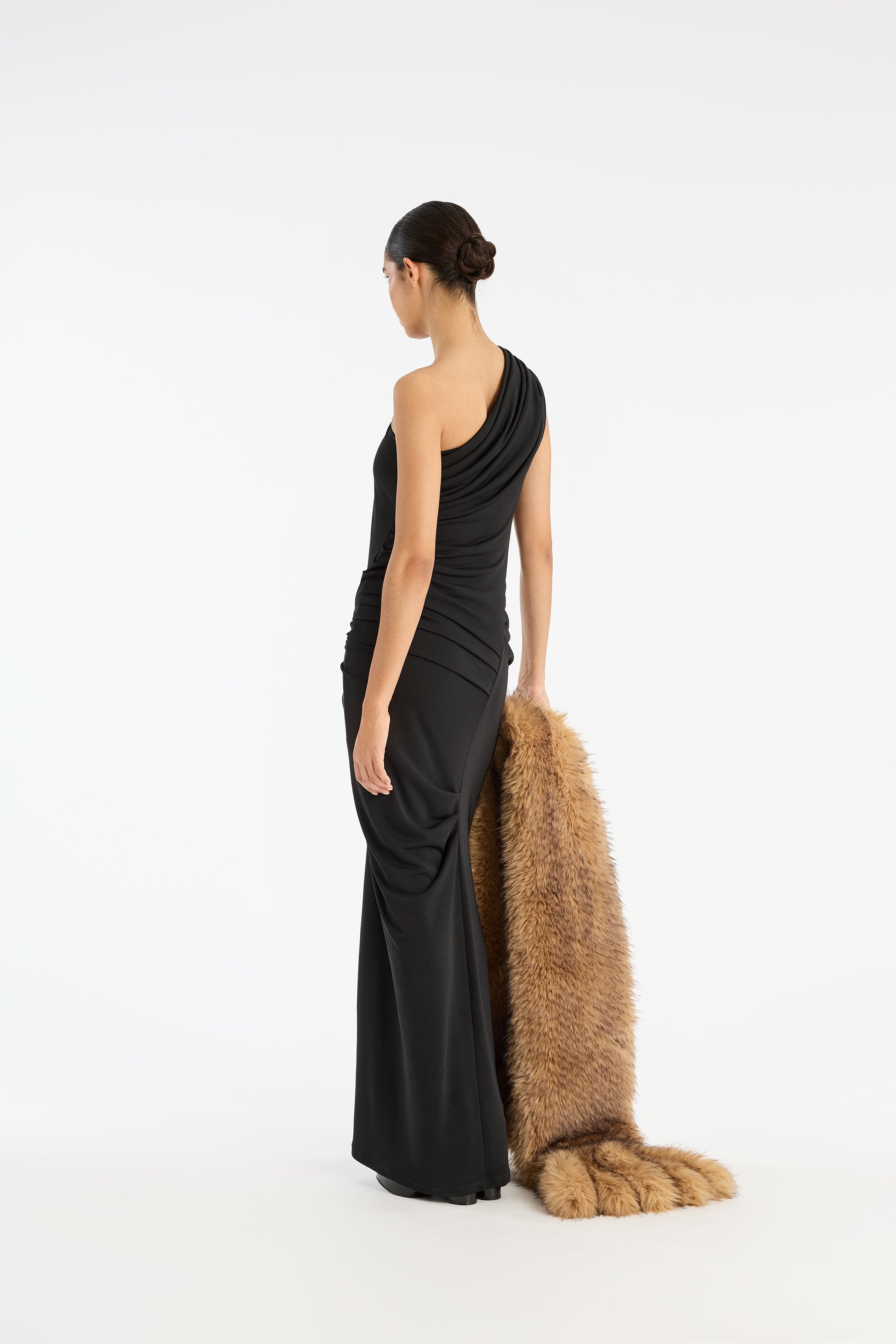 Draped One Shoulder Dress - Primm'sDraped One Shoulder DressROTATE Birger Christensen