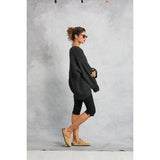 Drew Cardigan in Onyx - Primm'sDrew Cardigan in OnyxMamene