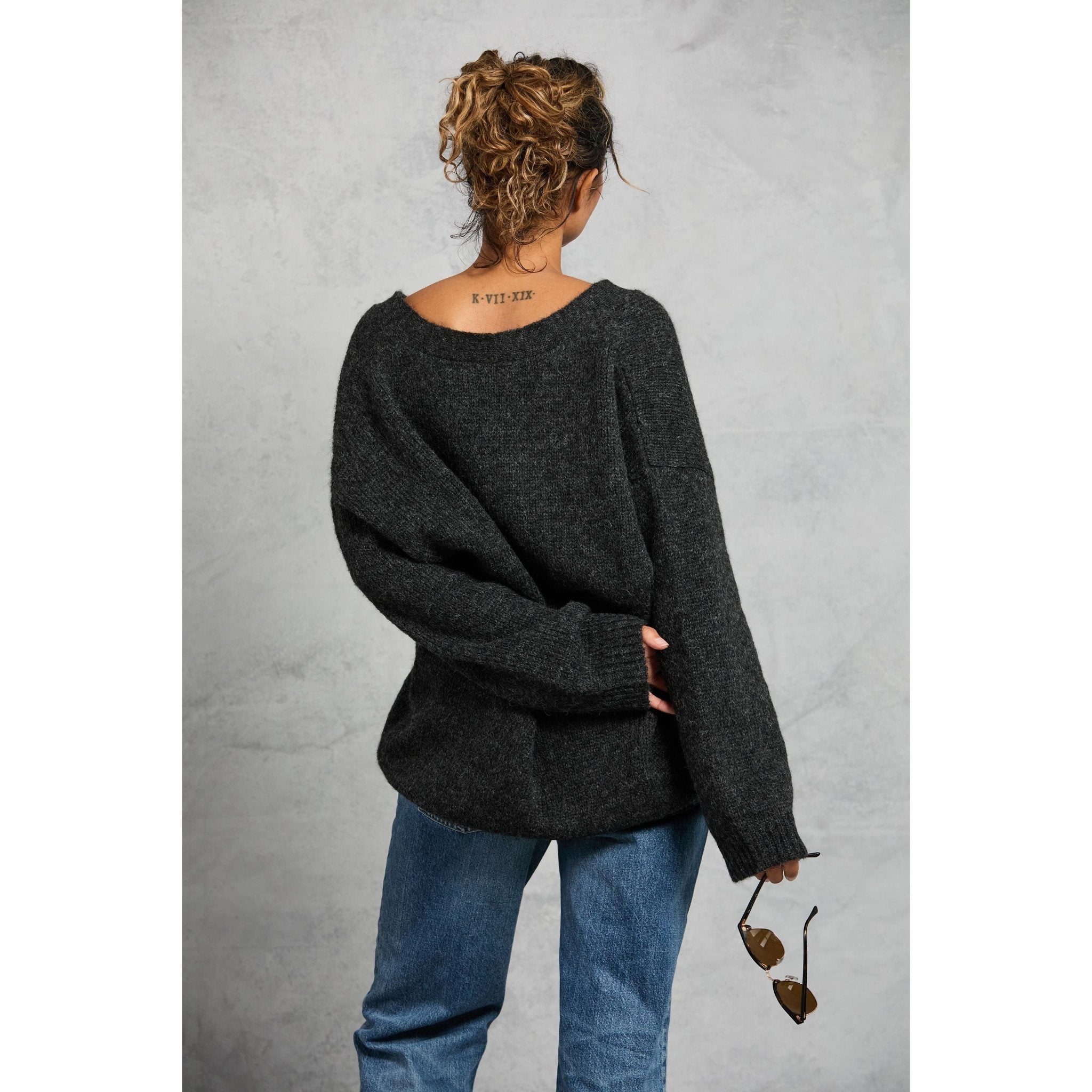 Drew Cardigan in Onyx - Primm'sDrew Cardigan in OnyxMamene