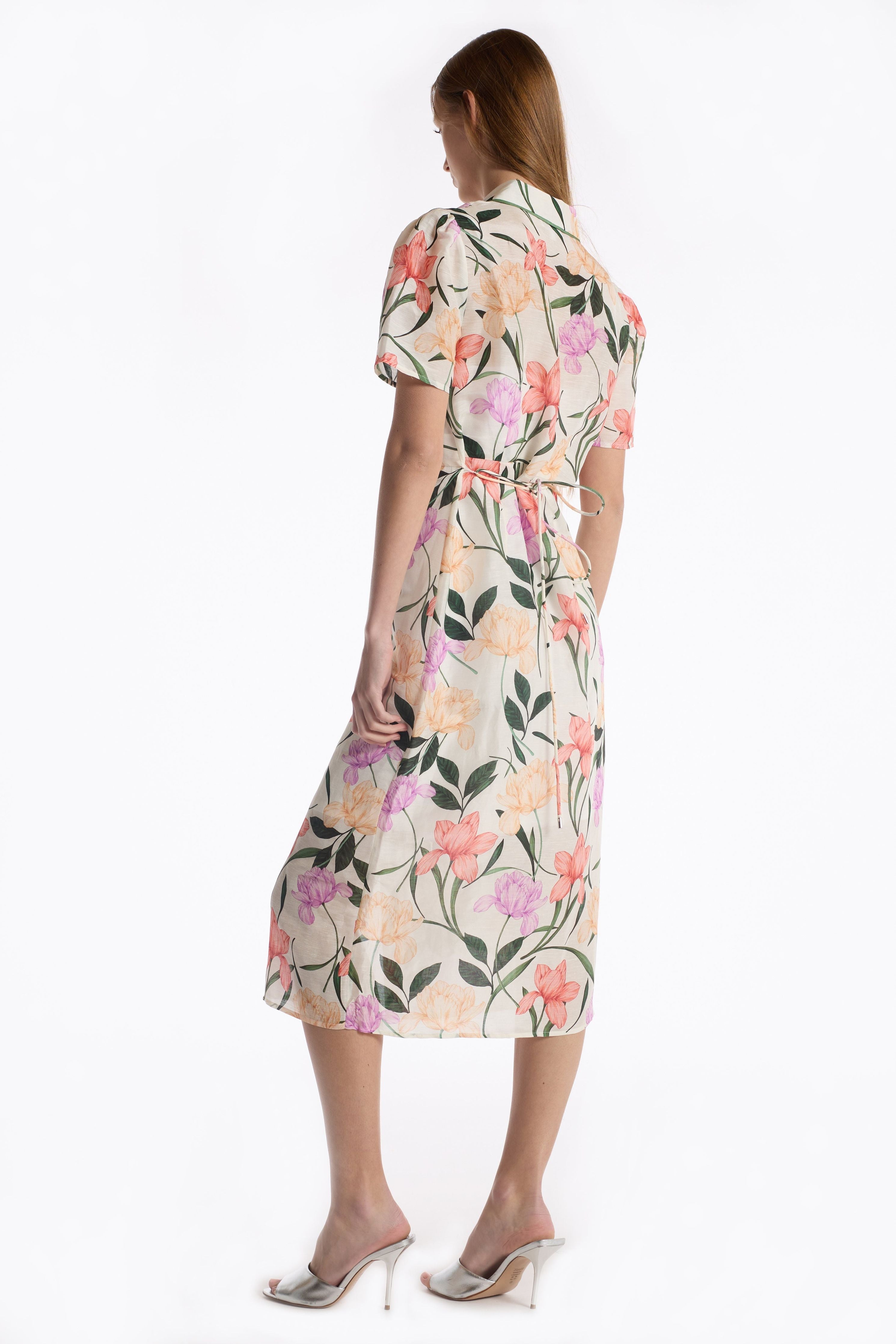 Cecile Dress - Jardin Ivory Christy Lynn