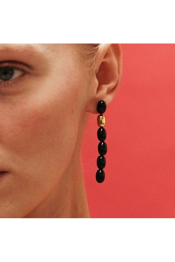 Edith Earrings (Black/Gold) - Primm'sEdith Earrings (Black/Gold)Heaven Mayhem