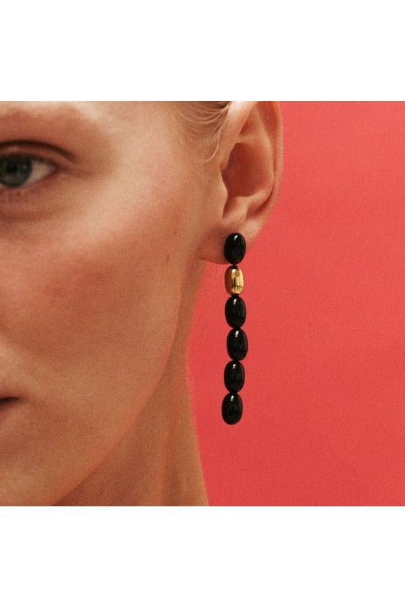 Edith Earrings (Black/Gold) - Primm'sEdith Earrings (Black/Gold)Heaven Mayhem