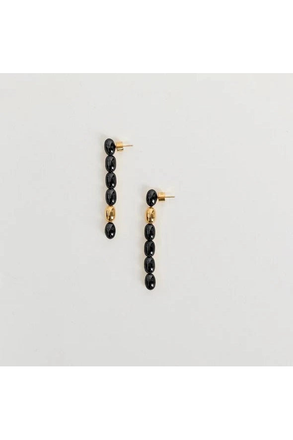 Edith Earrings (Black/Gold) - Primm'sEdith Earrings (Black/Gold)Heaven Mayhem