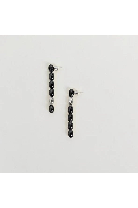 Edith Earrings (Black/Silver) - Primm'sEdith Earrings (Black/Silver)Heaven Mayhem