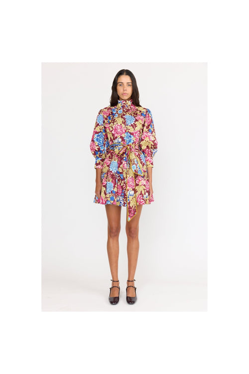 Emi Dress - Carmine Floral - Primm'sEmi Dress - Carmine FloralChristy Lynn