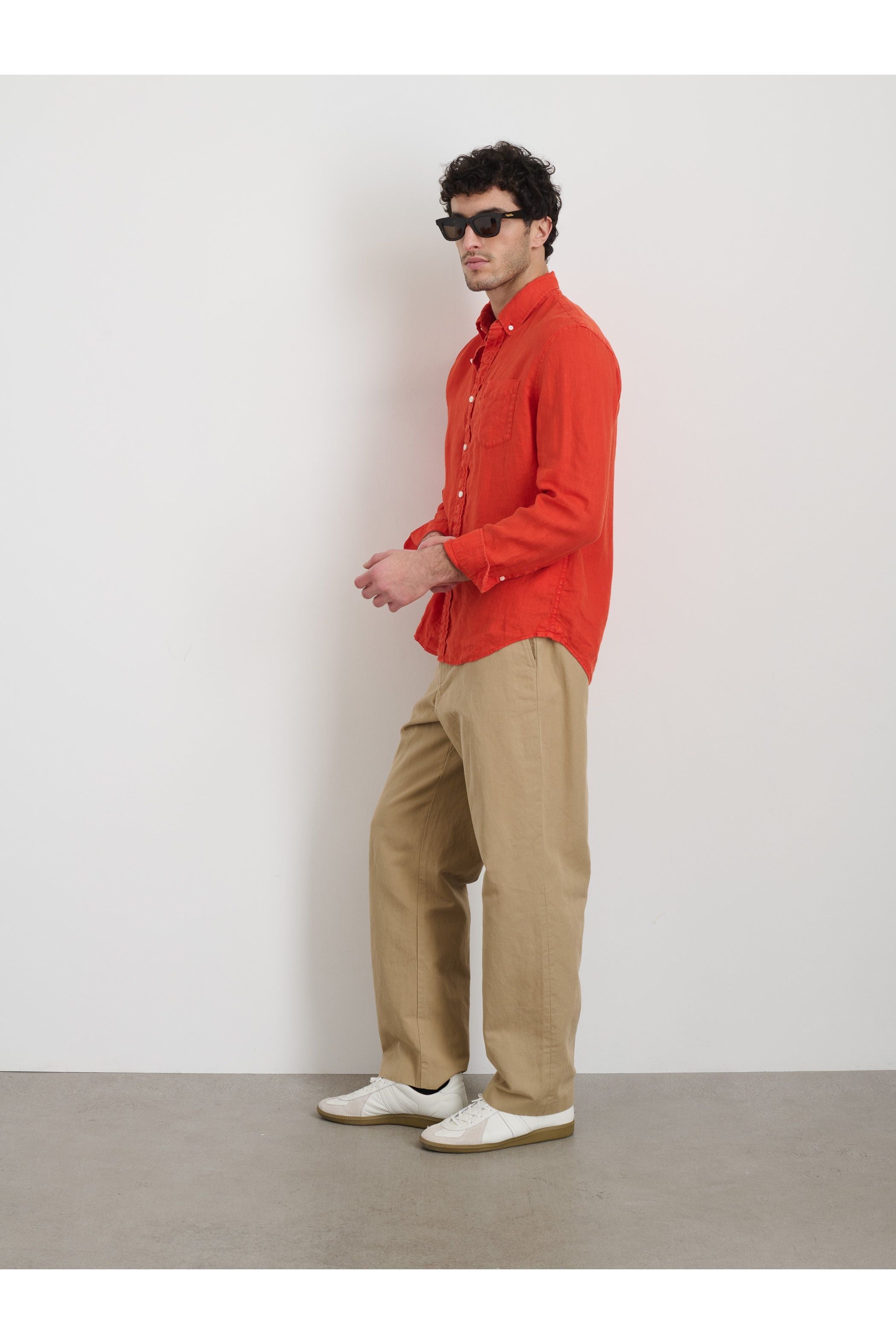 Mill Shirt In Linen Alex Mill