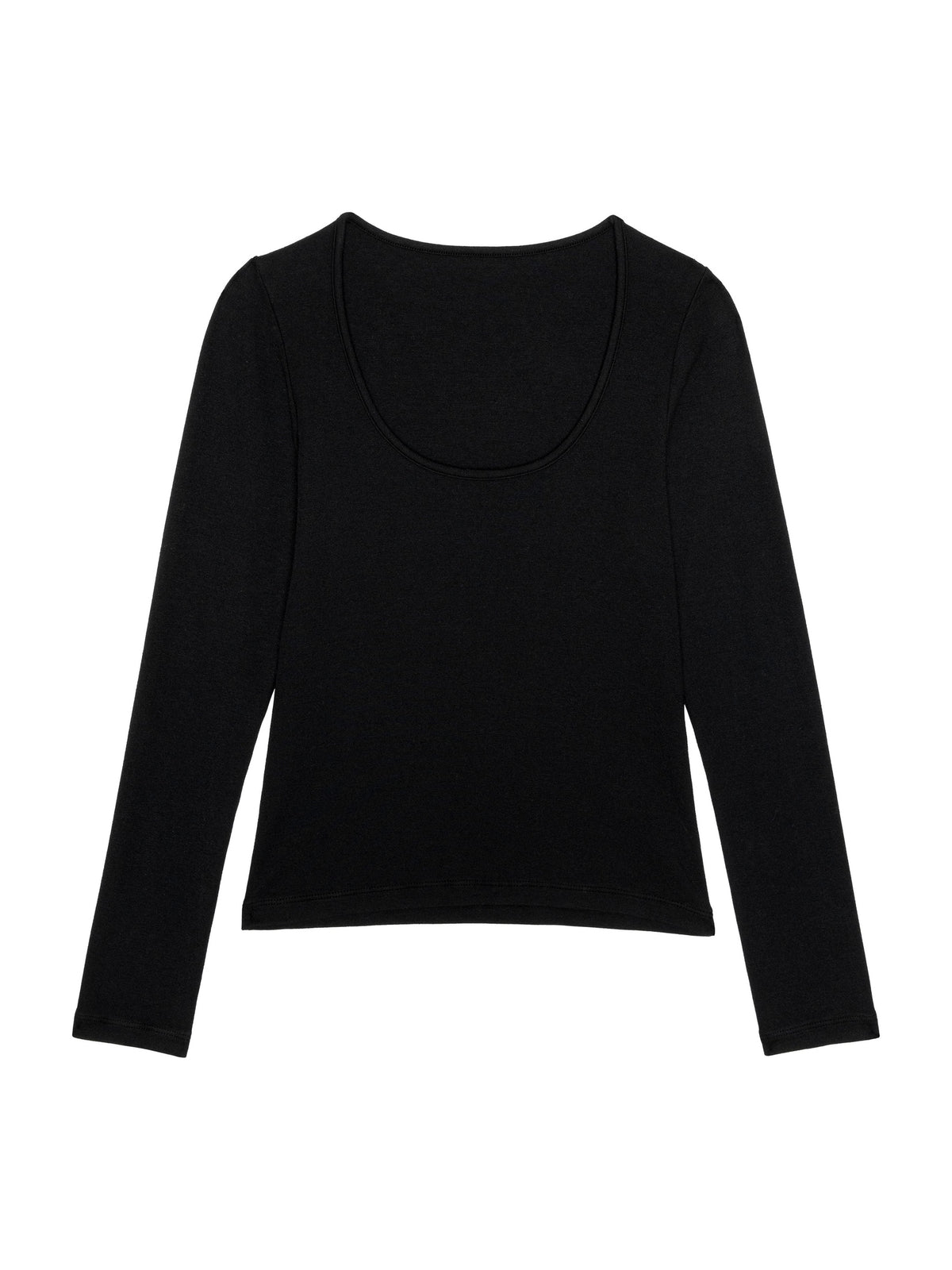 The Baby Rib Scoop Neck DONNI.