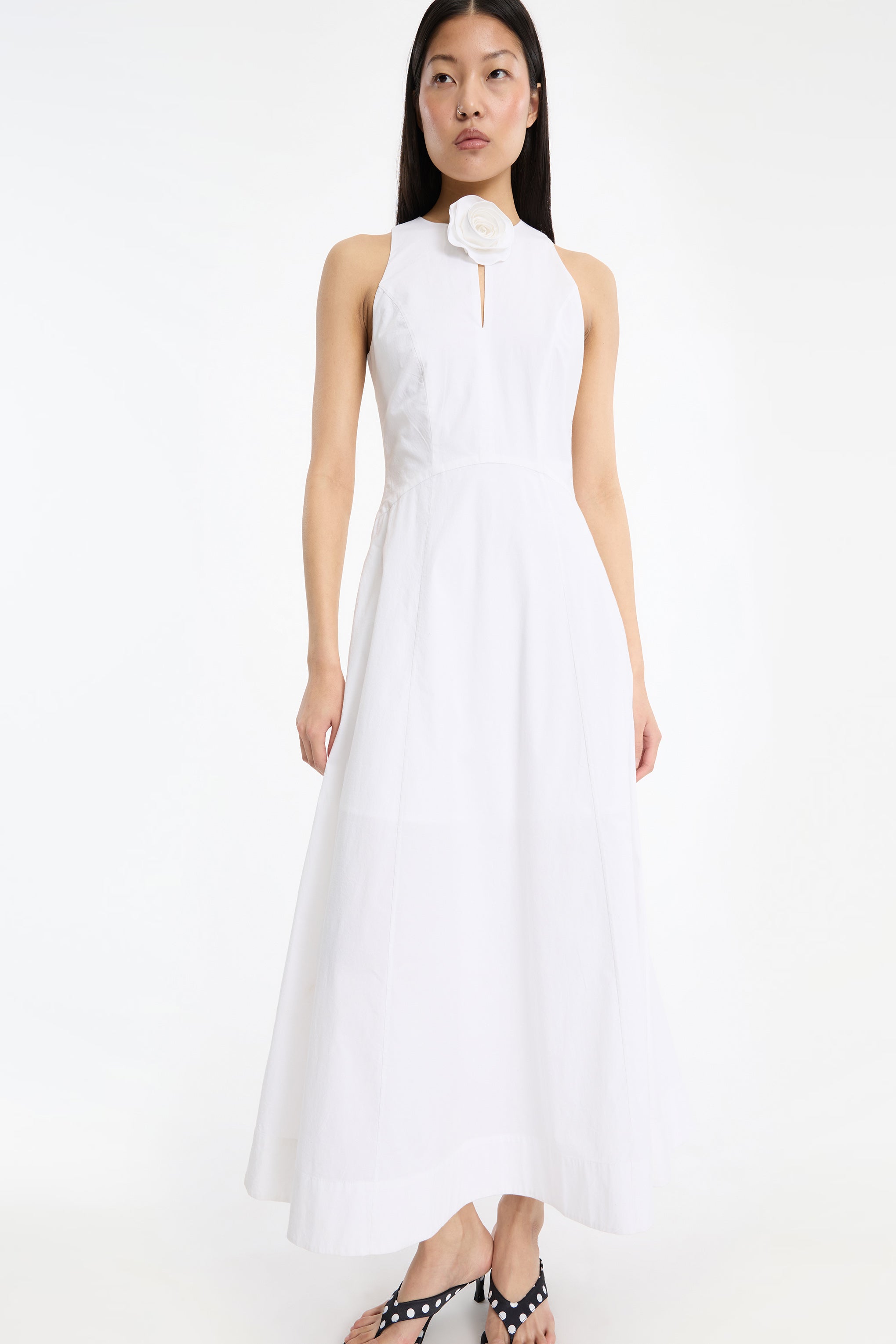 SLEEVELESS MIDI DRESS ROTATE Birger Christensen