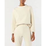Faye Flare Cropped Pant Bisque Mashburn