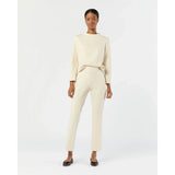 Faye Flare Cropped Pant Bisque Mashburn