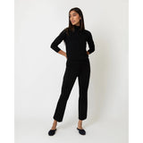 Faye Flare Cropped Pant Black - Primm'sFaye Flare Cropped Pant BlackMashburn