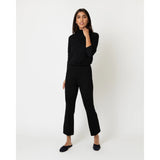 Faye Flare Cropped Pant Black - Primm'sFaye Flare Cropped Pant BlackMashburn