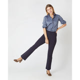 Faye Flare Cropped Pant Navy - Primm'sFaye Flare Cropped Pant NavyMashburn