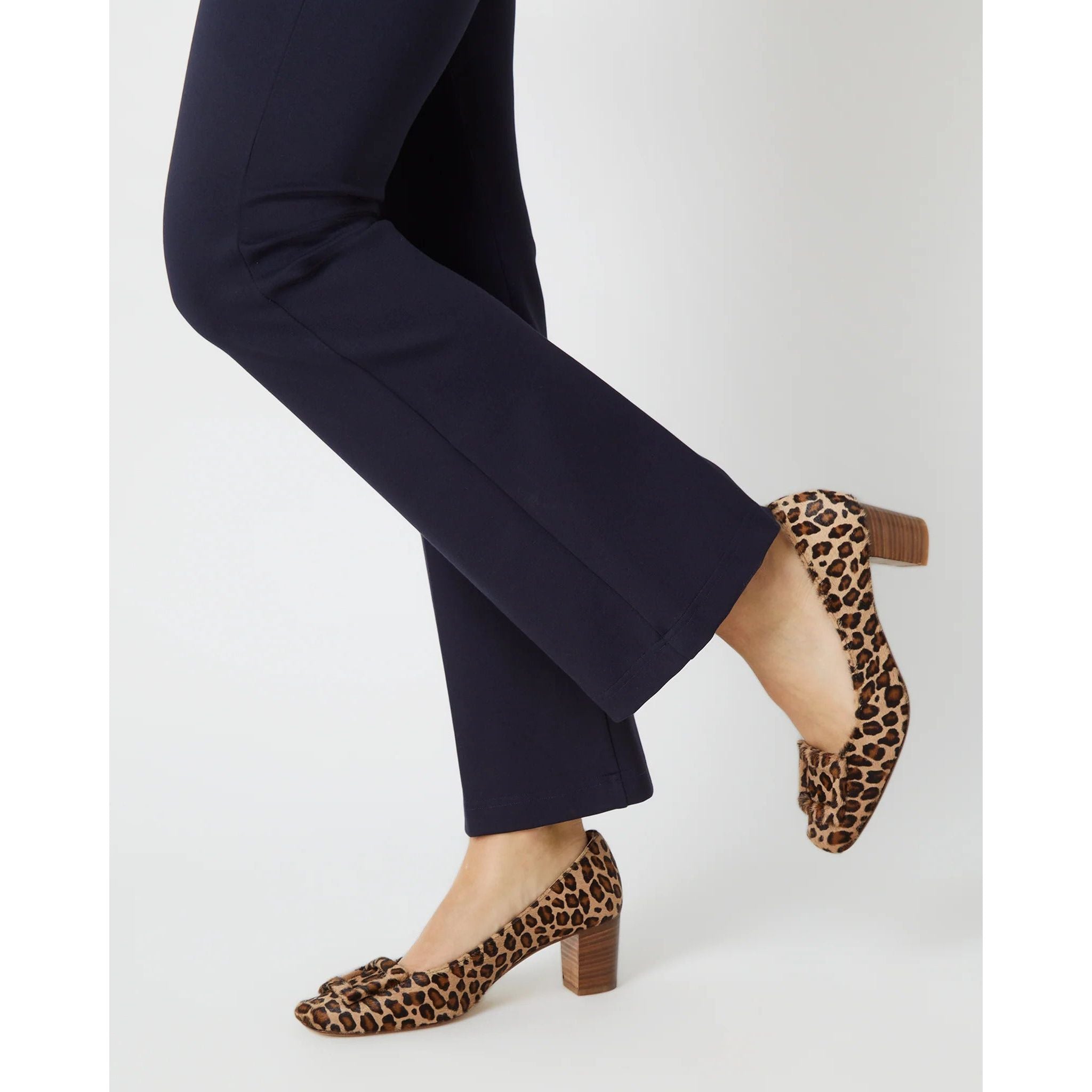 Faye Flare Cropped Pant Navy - Primm'sFaye Flare Cropped Pant NavyMashburn