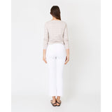 Faye Flare Cropped Pant White - Primm'sFaye Flare Cropped Pant WhiteMashburn