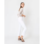 Faye Flare Cropped Pant White - Primm'sFaye Flare Cropped Pant WhiteMashburn