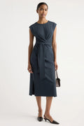 Fei Tie-Front Organic Cotton Dress Modern Citizen