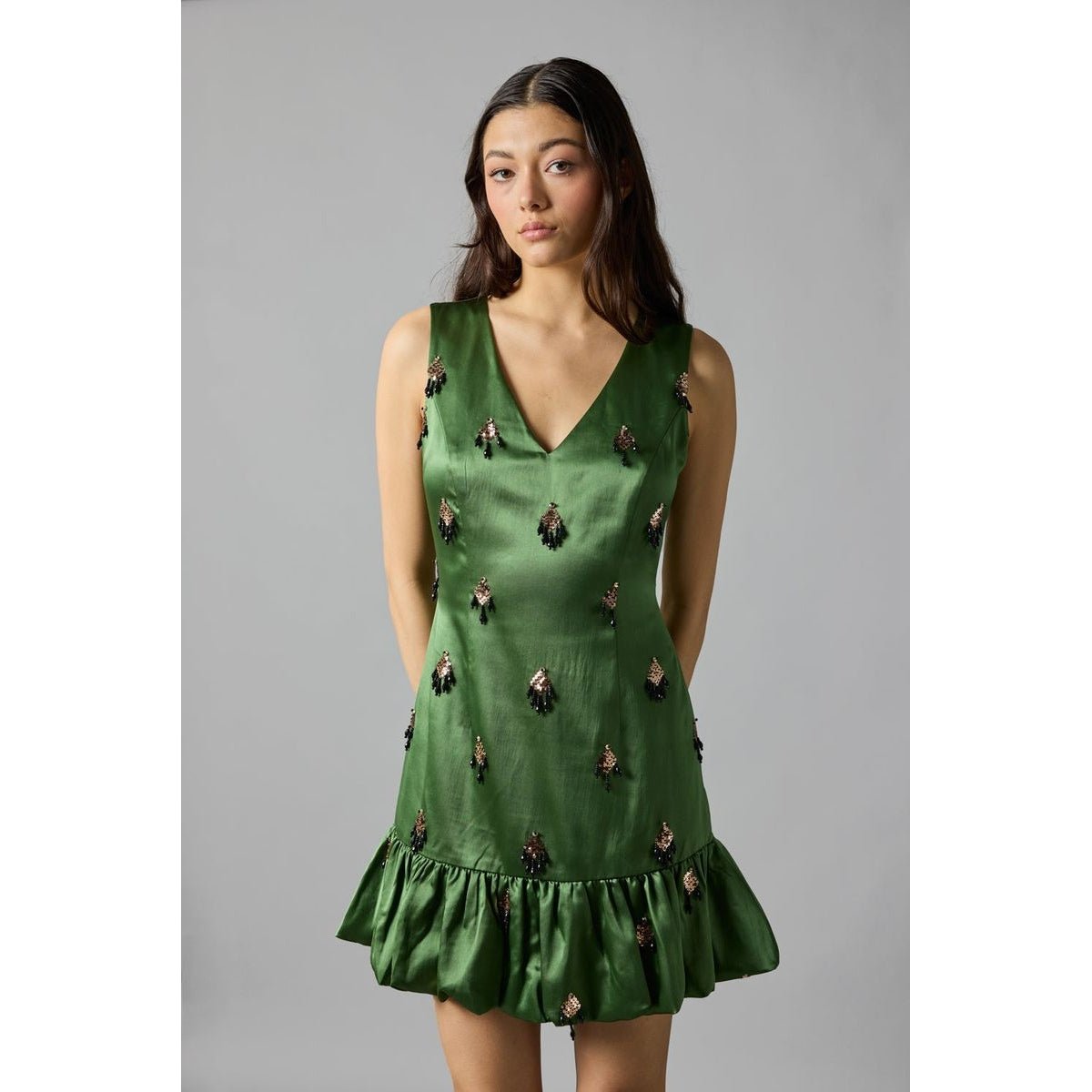 Flounced Shift Dress - Primm'sFlounced Shift DressHope for Flowers by Tracy Reece