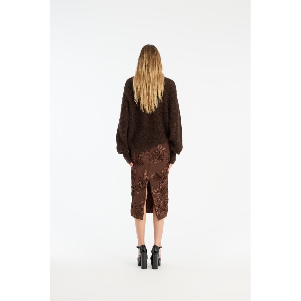 Flower Mesh Pencil Skirt - Primm'sFlower Mesh Pencil SkirtROTATE Birger Christensen