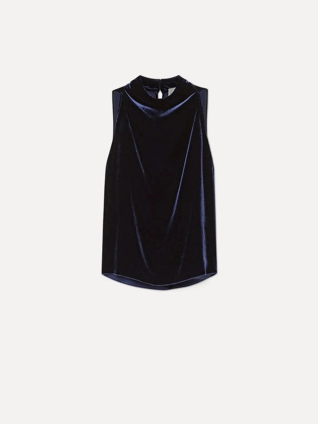viscose/silk velvet top forte_forte