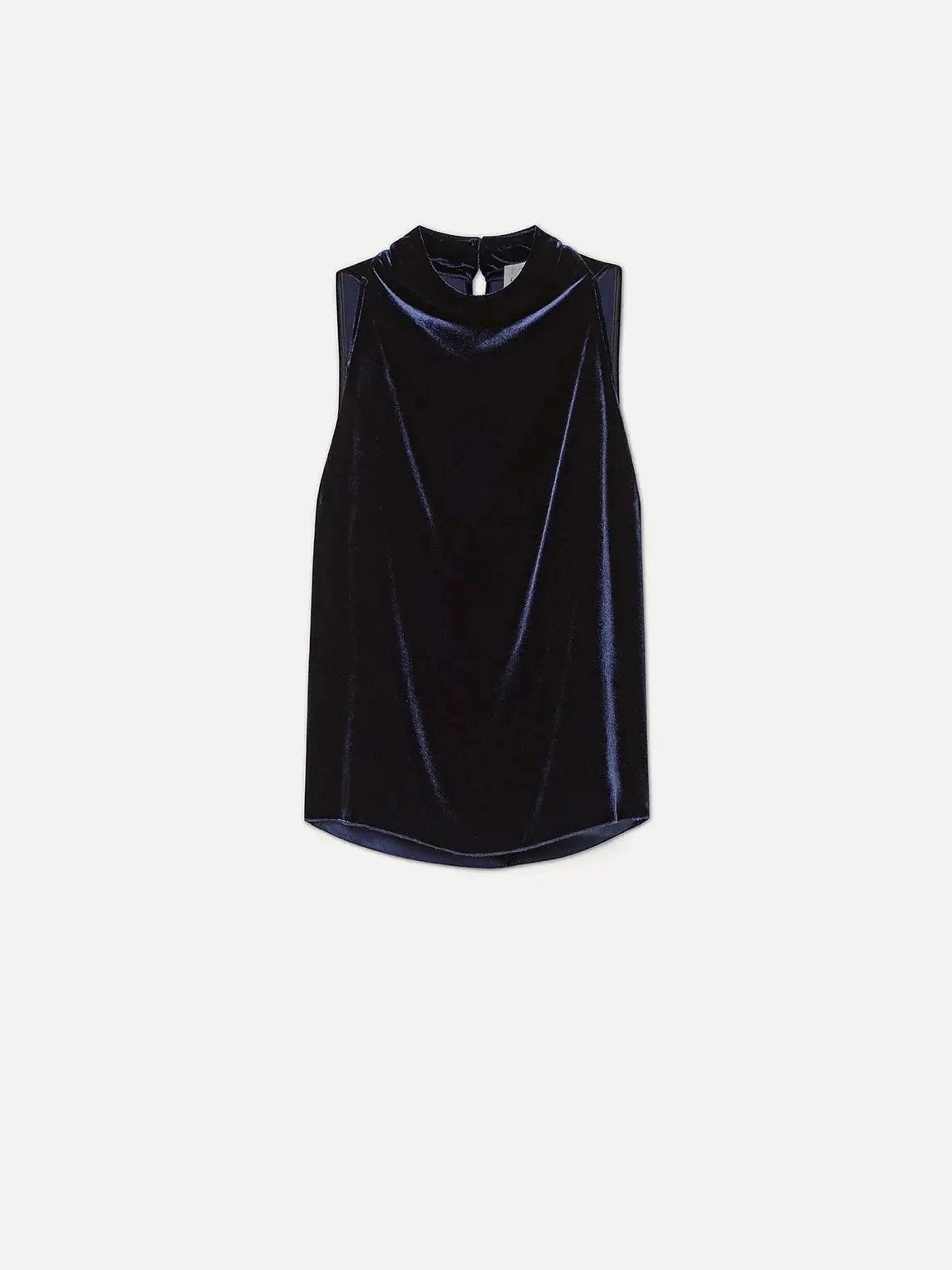 viscose/silk velvet top forte_forte