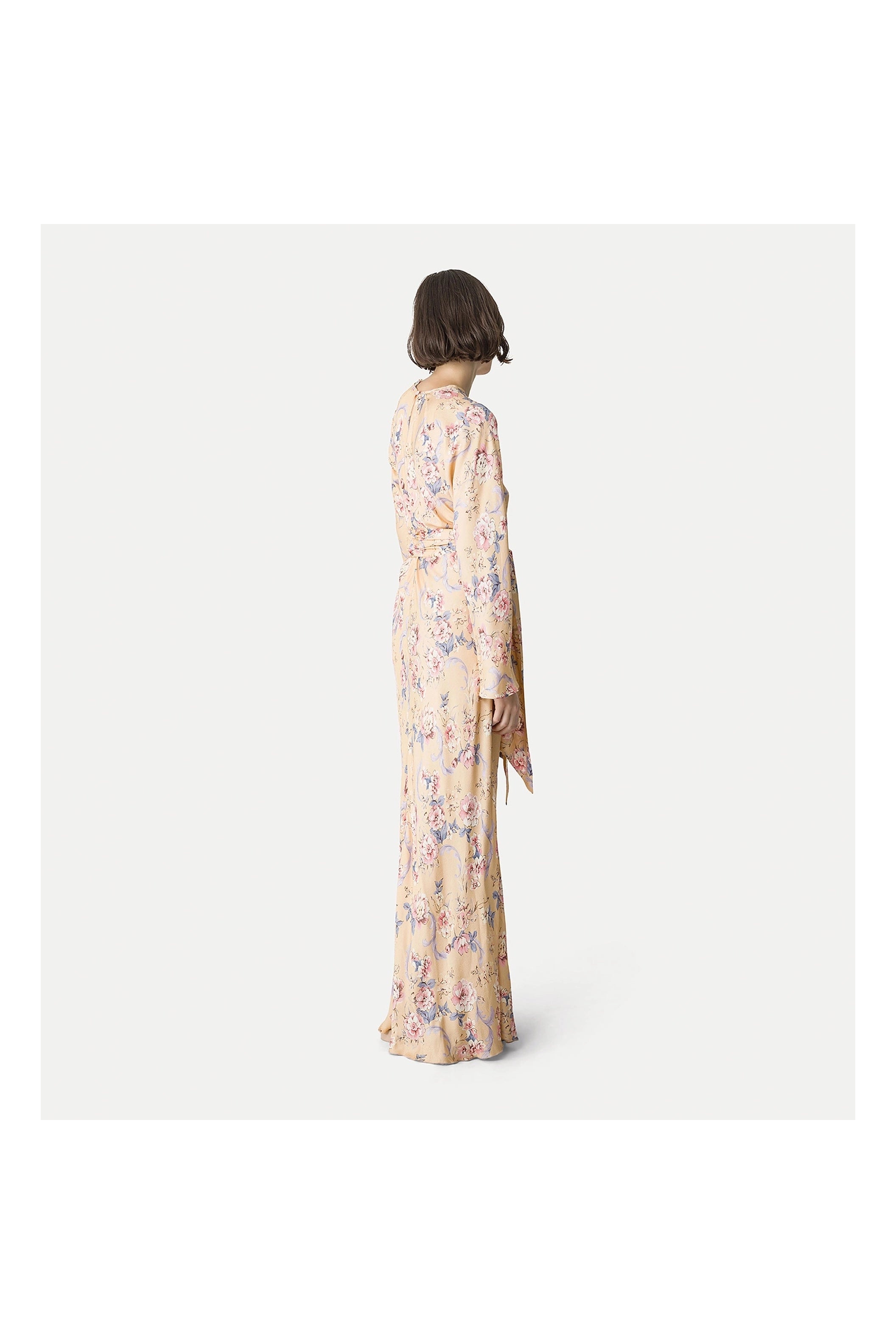 Jacquard Dress “peonia my love” forte_forte