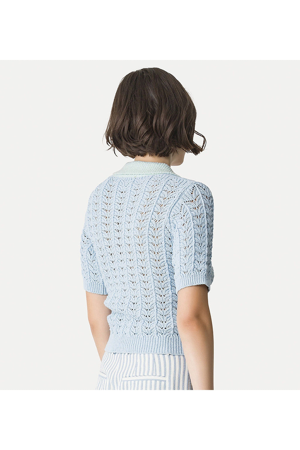 Elegant cotton polo shirt forte_forte