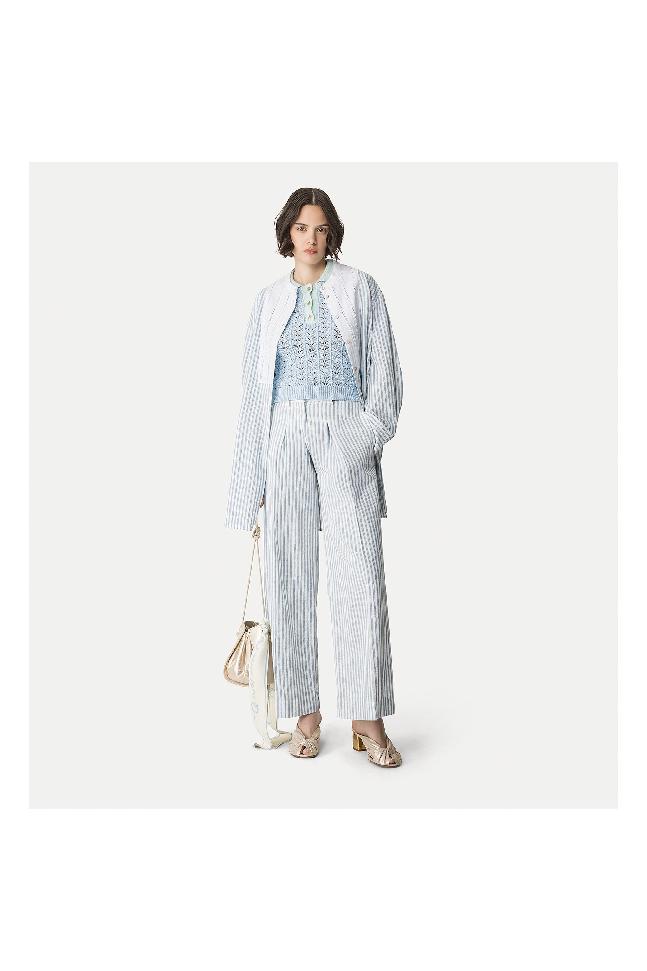 Elegant cotton polo shirt forte_forte