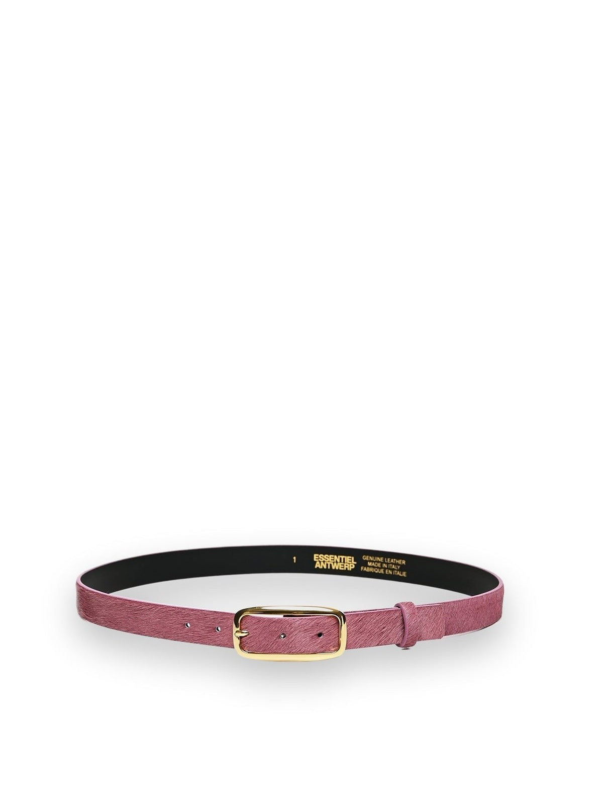 KLUB LEATHER THIN BELT ESSENTIEL ANTWERP