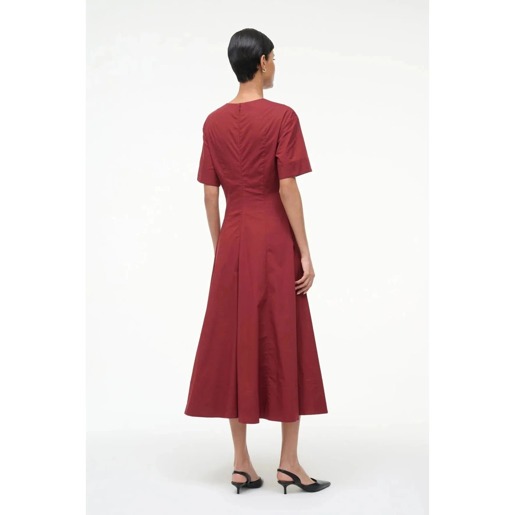 Frances Dress Sangria - Primm'sFrances Dress SangriaStaud