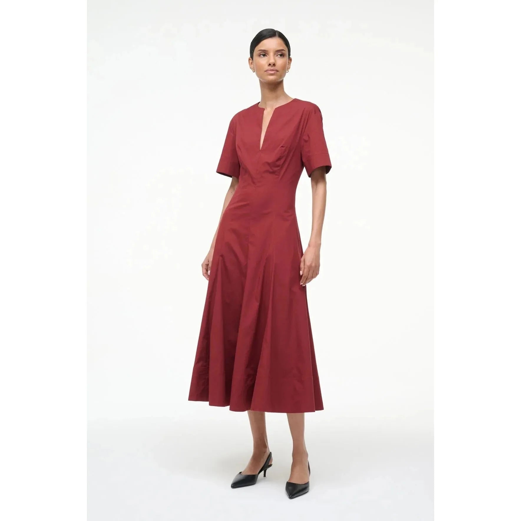 Frances Dress Sangria - Primm'sFrances Dress SangriaStaud