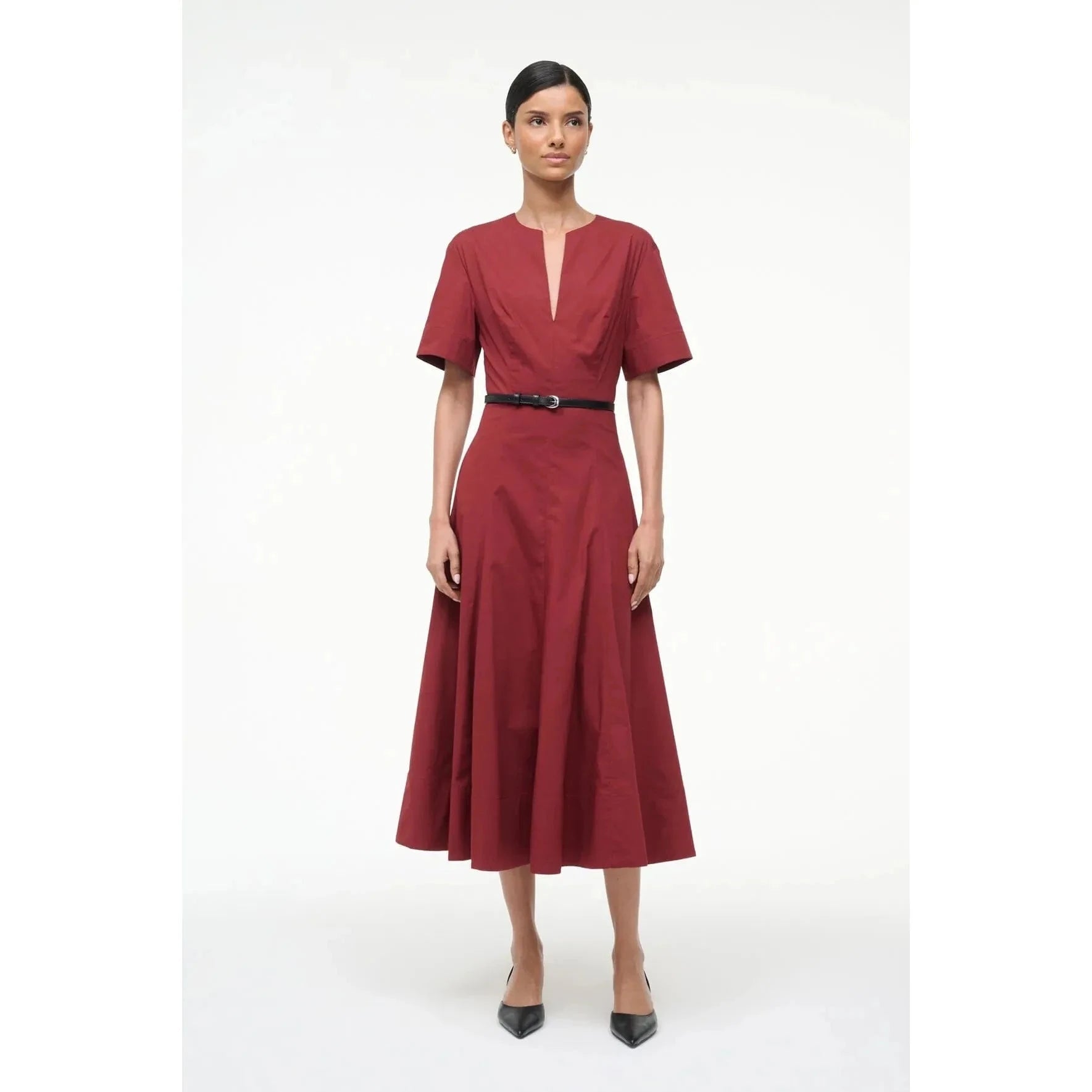 Frances Dress Sangria - Primm'sFrances Dress SangriaStaud