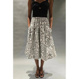 Full Skirt White Black - Primm'sFull Skirt White BlackHope for Flowers by Tracy Reece