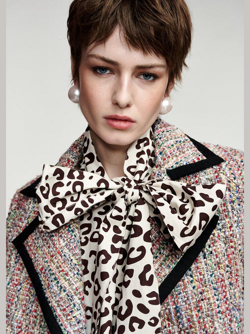 KHALEESI PUSSY BOW TIE SHIRT ESSENTIEL ANTWERP