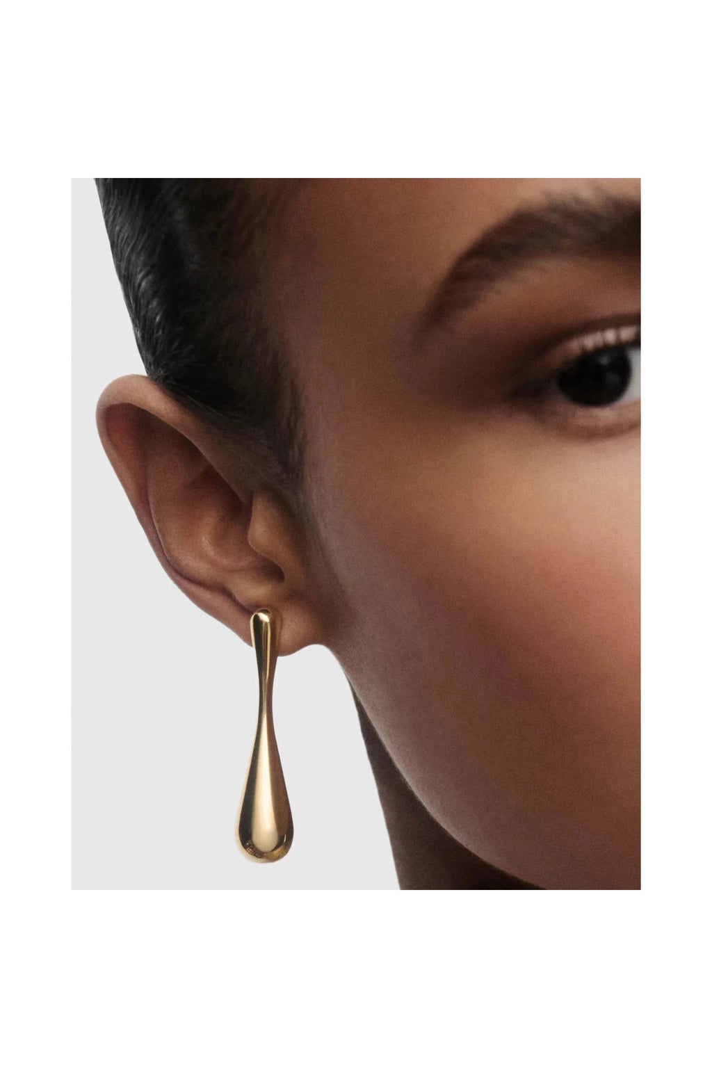 Glacier Teardrop Earrings Gold - Primm'sGlacier Teardrop Earrings GoldPDPAOLA