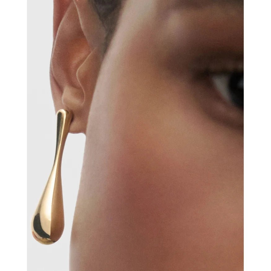 Glacier Teardrop Earrings Gold - Primm'sGlacier Teardrop Earrings GoldPDPAOLA