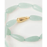 Green Aventurine Drop Necklace - Primm'sGreen Aventurine Drop NecklacePDPAOLA