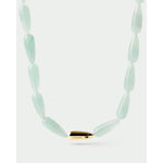 Green Aventurine Drop Necklace - Primm'sGreen Aventurine Drop NecklacePDPAOLA
