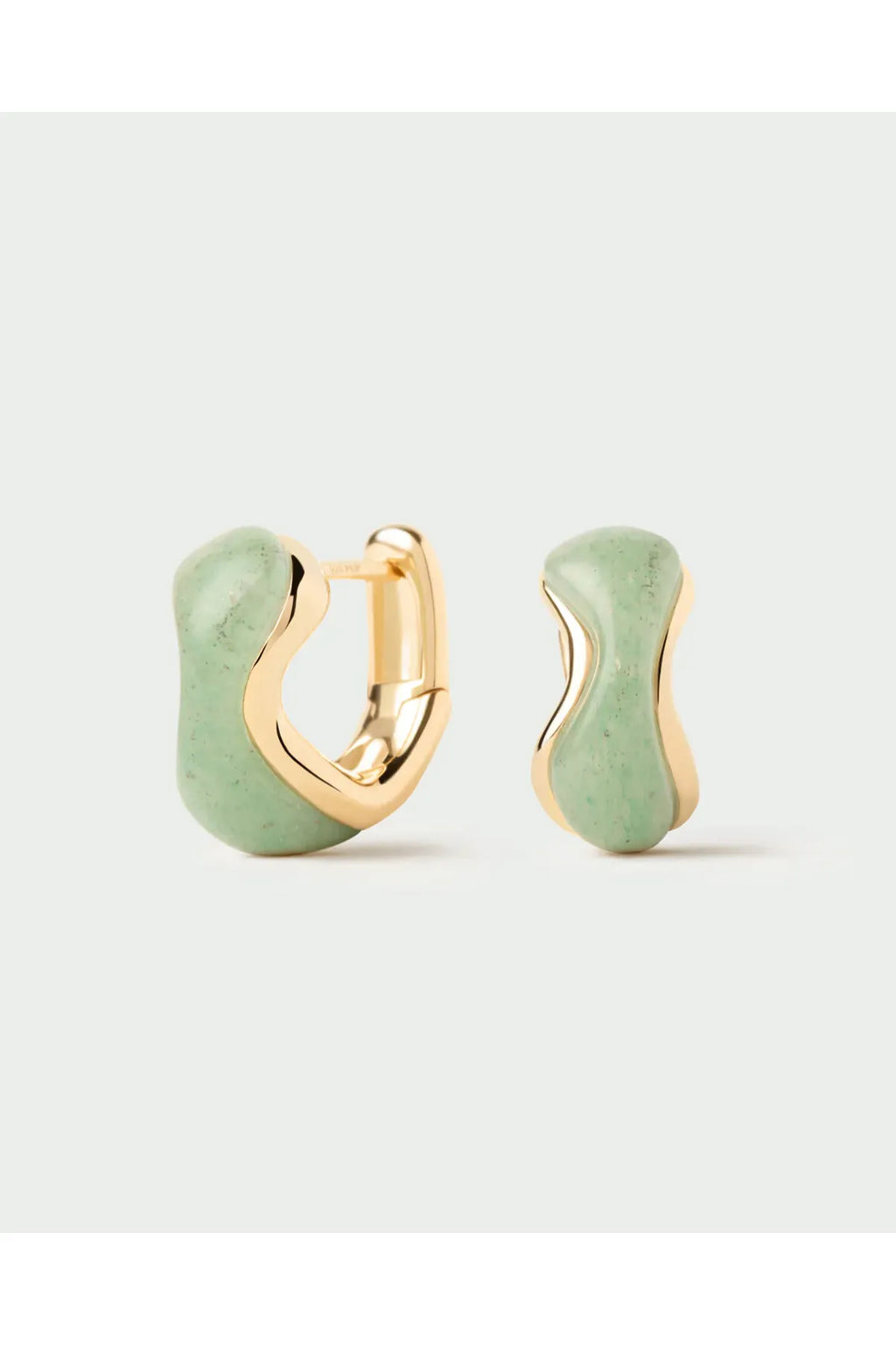 Green Aventurine Musa Hoops PDPAOLA