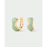 Green Aventurine Musa Hoops PDPAOLA