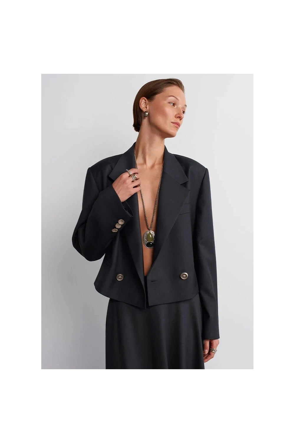 Guru Crop Blazer - Primm'sGuru Crop BlazerAcaria Studio