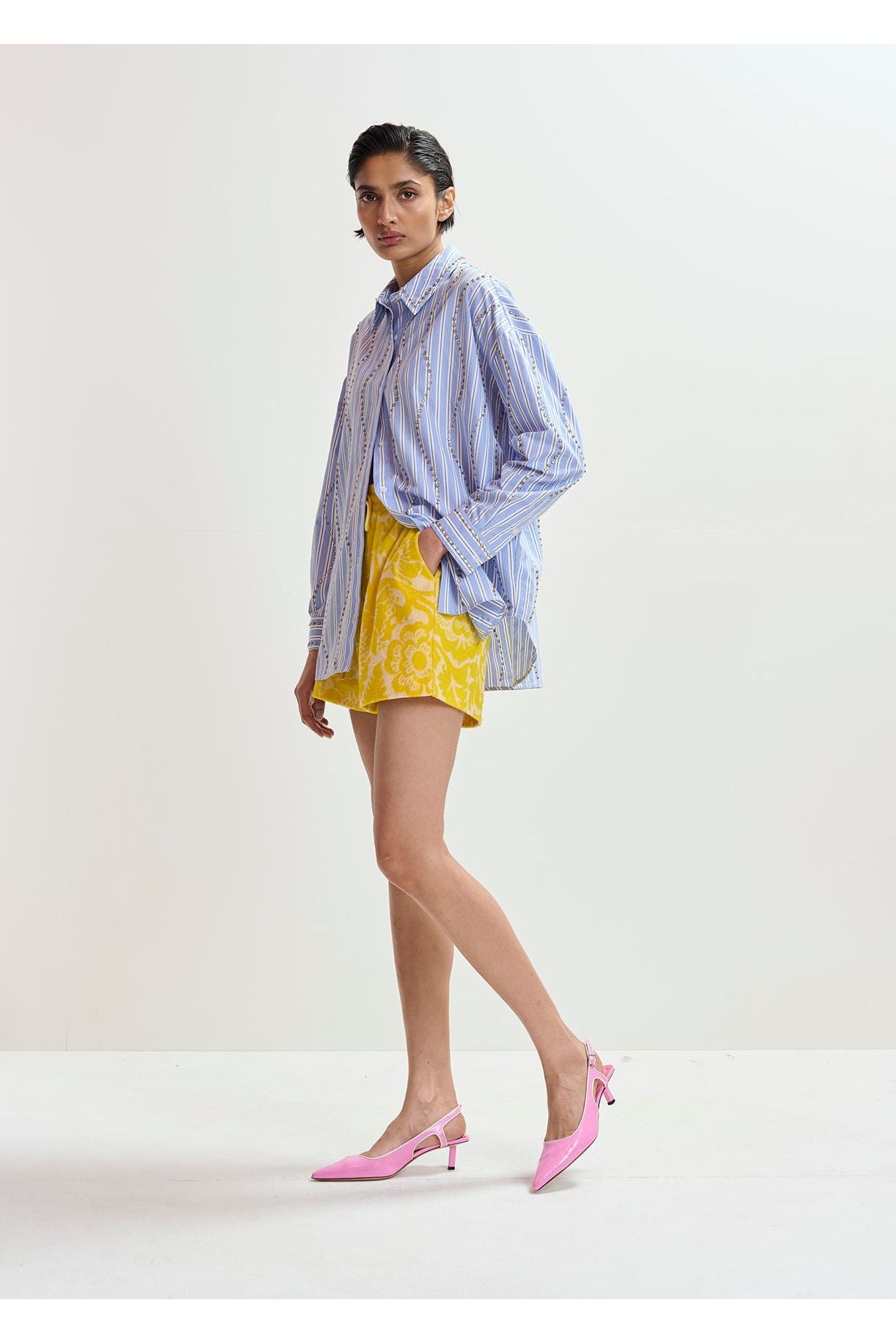 JEHLANI STUDDED OVERSIZE SHIRT ESSENTIEL ANTWERP