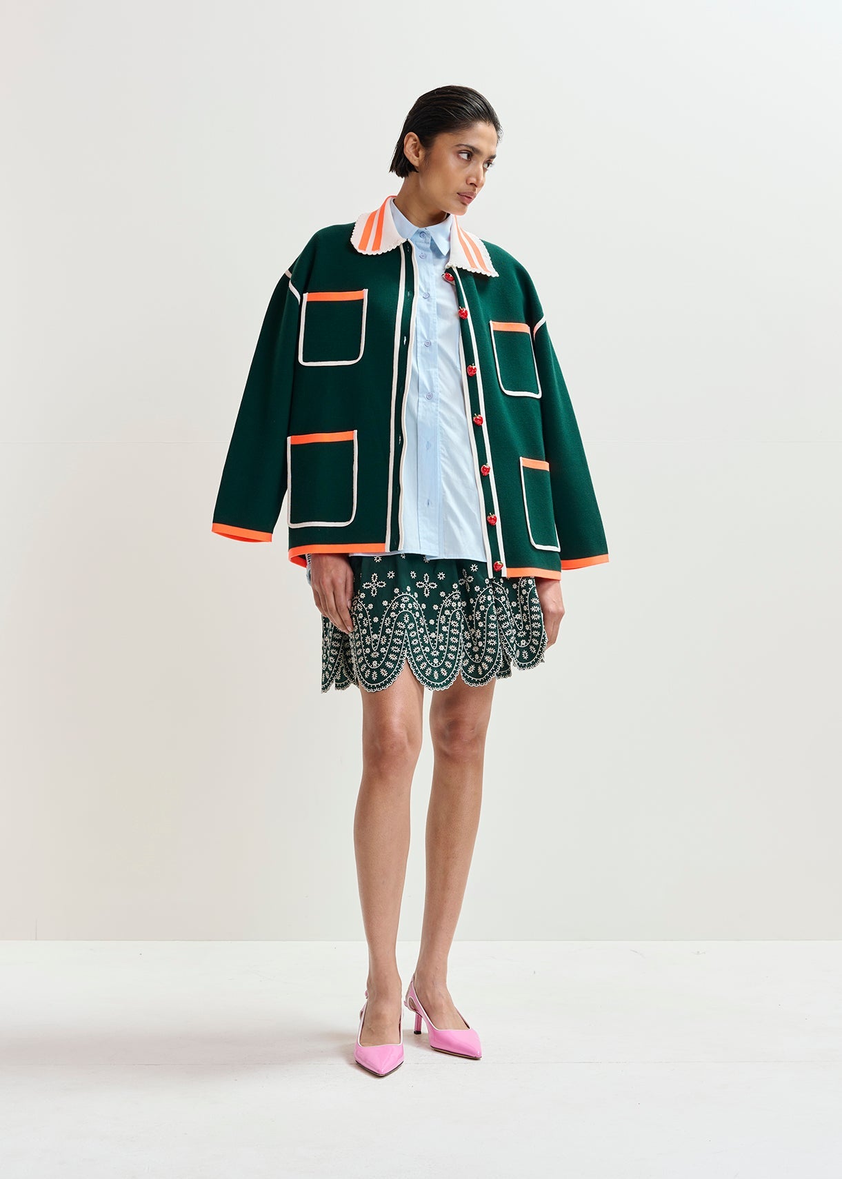 KOKORICO KNITTED CARDIGAN ESSENTIEL ANTWERP